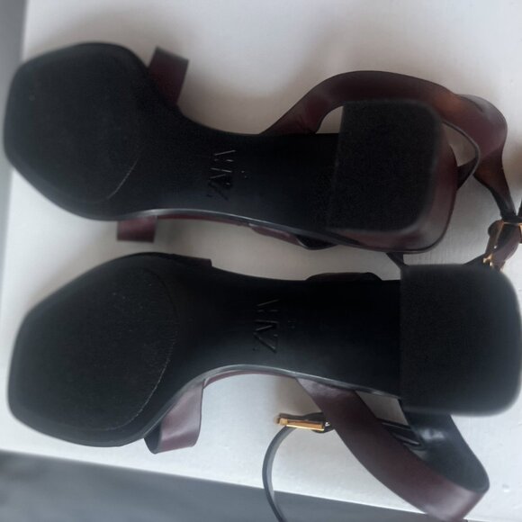 ZARA Strappy Heeled Sandals – Never worn - Picture 4 of 5